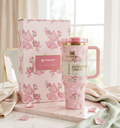 Stanley x LoveShackFancy Quencher H2.0 40oz Tumbler - limited edition floral gift box